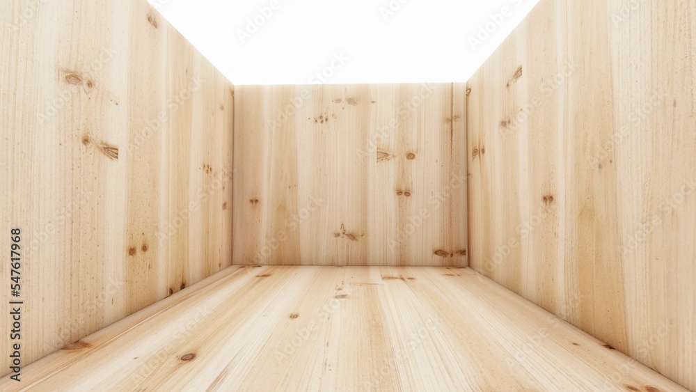 wood wall background for showing product. 3D rendering. simple background liminal space wood wall background for showing product. 3D rendering. simple background liminal space
