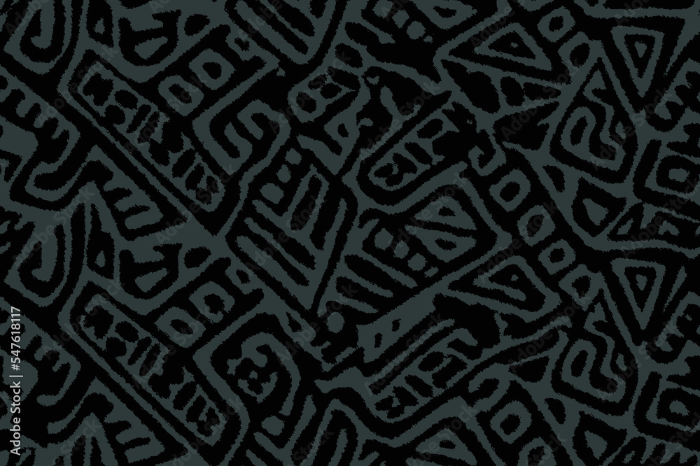 Fototapeta premium Vector art deco linear seamless borders, frames, decorative design templates. Creative template in classic retro style of 1920s. Use for packaging, advertising, as banner