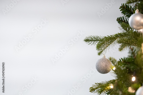 Weihnachtlicher Hintergrund mit Platzhalter.