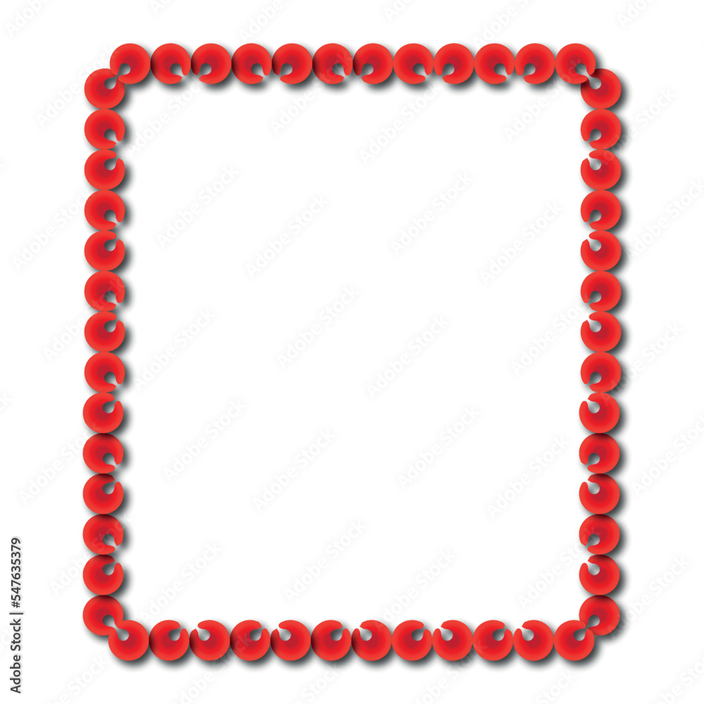 Obraz premium Frame, in the style of an ornament, Vector illustration eps 10, Art. 