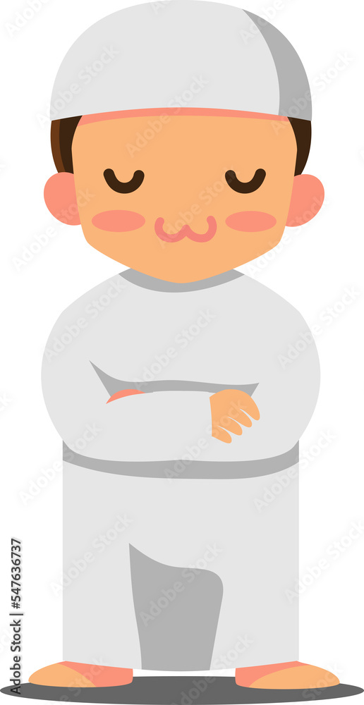 Muslim Prayer ,Vector illustration cartoon character. Muslim Prayer ,Vector illustration cartoon character.