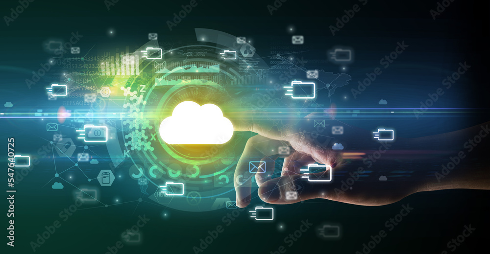 touching with soft gesture multimedia screen with future technology concept touching with soft gesture multimedia screen with future technology concept