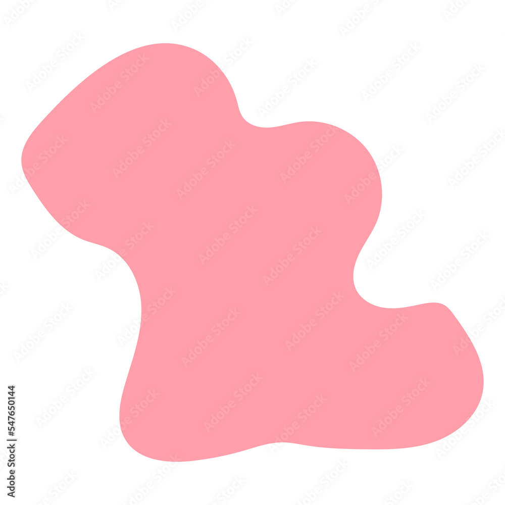 Simple Abstract Shape Element With Fun Color Simple Abstract Shape Element With Fun Color