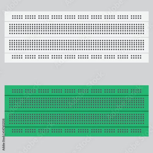 illustration of  breadboard