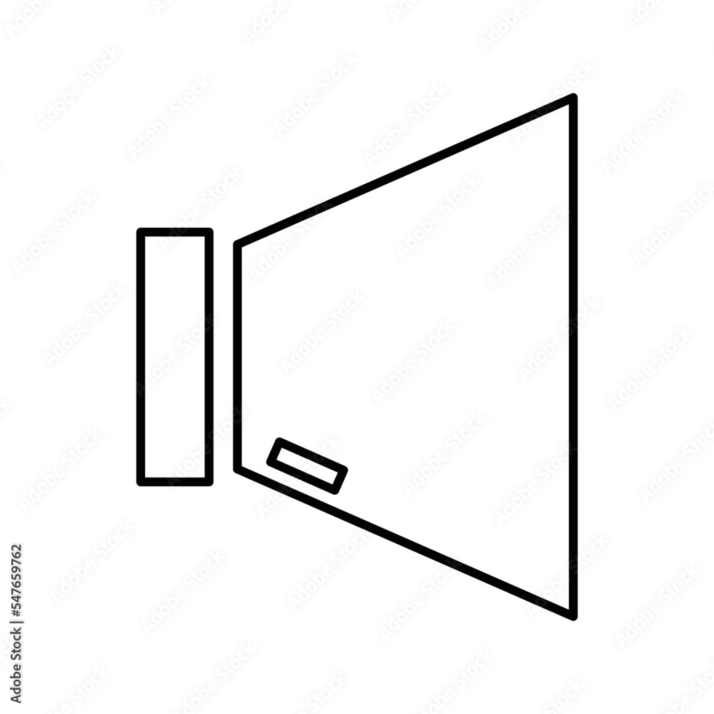 Sound Off, Mute Icon in Line Style Sound Off, Mute Icon in Line Style