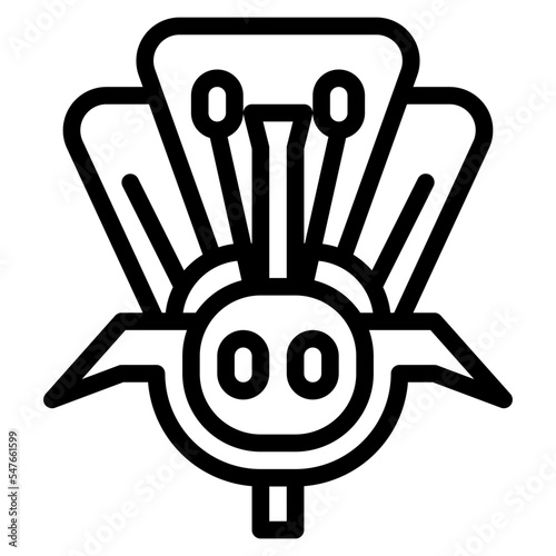 biology flower fertilization science icon