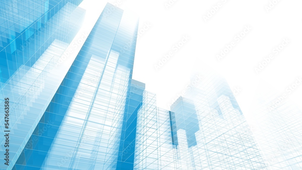 Abstract architecture background 3d illustration Abstract architecture background 3d illustration