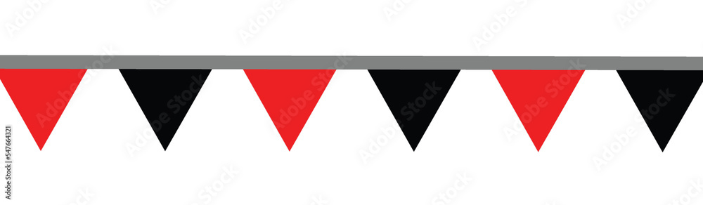Paper Bunting Black Friday Flags Paper Bunting Black Friday Flags