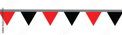 Free Download Paper Bunting Black Friday Flags - GFXLoad