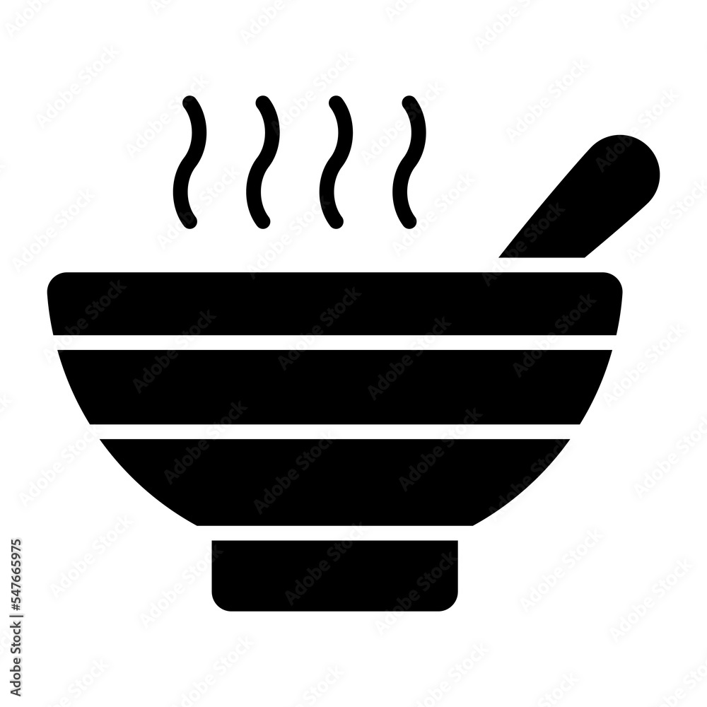 bowl, hot soup, icon in modern style for website mobile logo app UI design. simple vector icon. bowl, hot soup, icon in modern style for website mobile logo app UI design. simple vector icon.