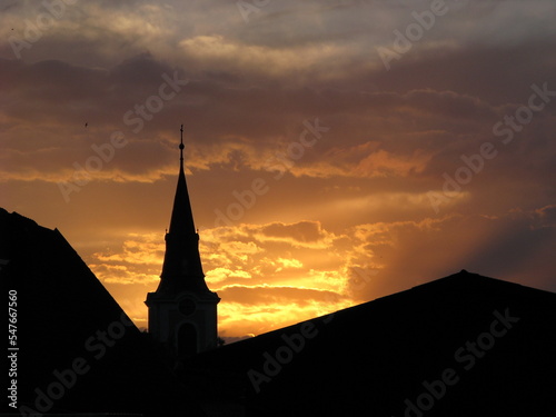 Church in sunset © jakub