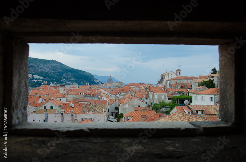 Dubrovnik window view photo