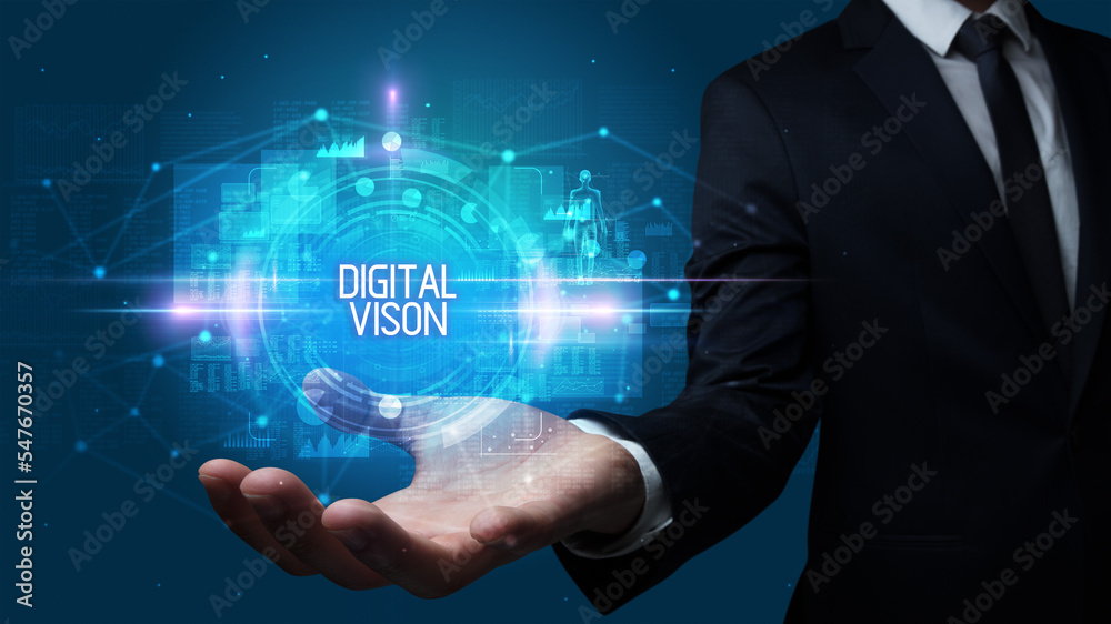 Man hand holding digital technology concept Man hand holding digital technology concept