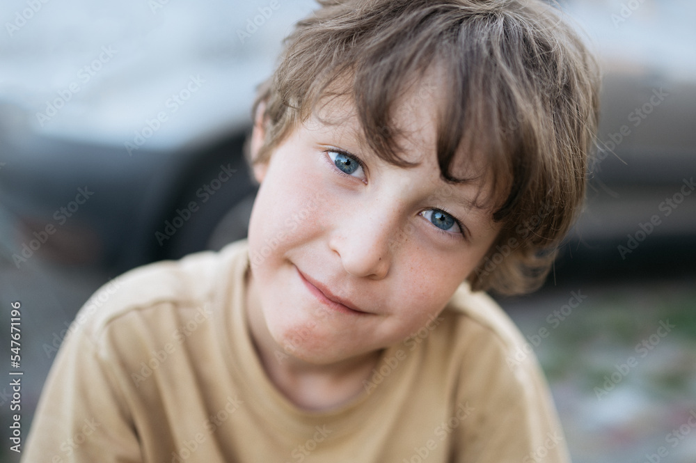 boy face portrait boy face portrait