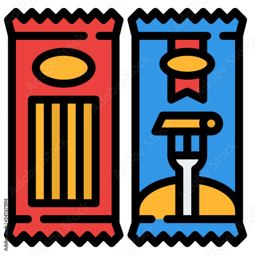 pasta spaghetti food gastronomy icon