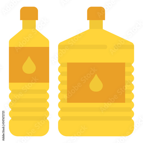 oil bottle food cooking icon