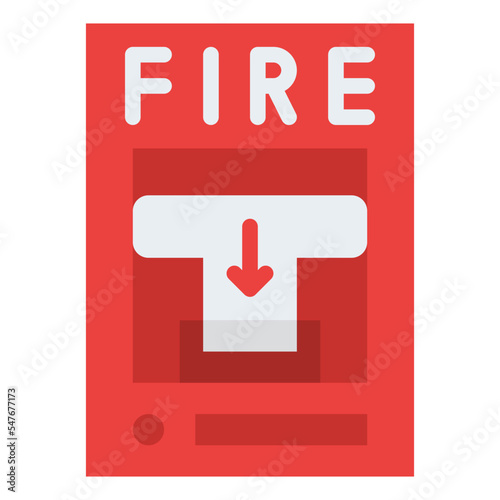 fire alarm fire emergency safety icon