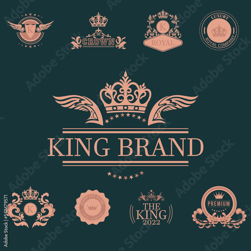 Luxury Logo Collection, Design For Boutique Hotel, Resort, Restaurant, Fashion Brand Identity.