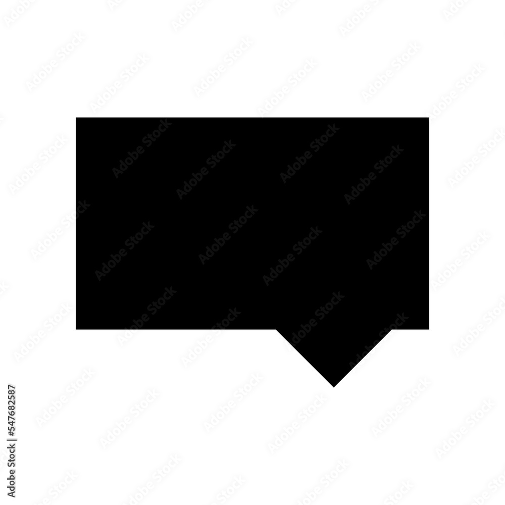 Bubble speech icon template Bubble speech icon template