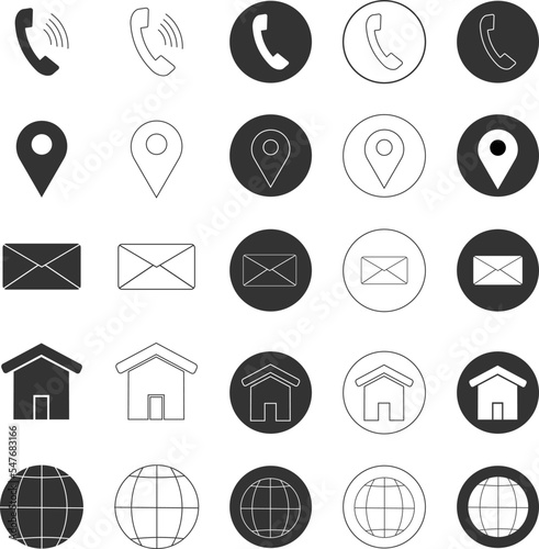 Business card template