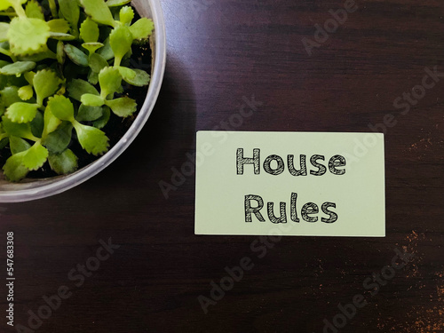 house rules