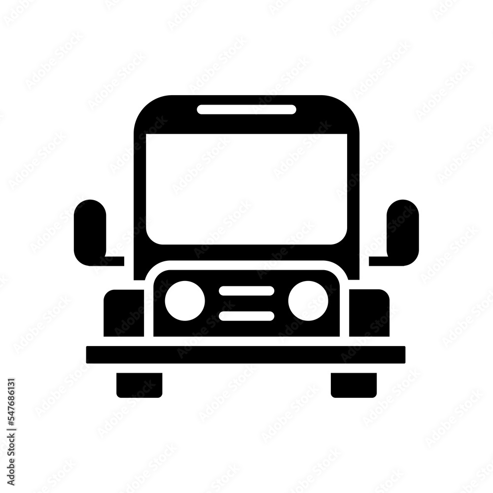 Bus icon template