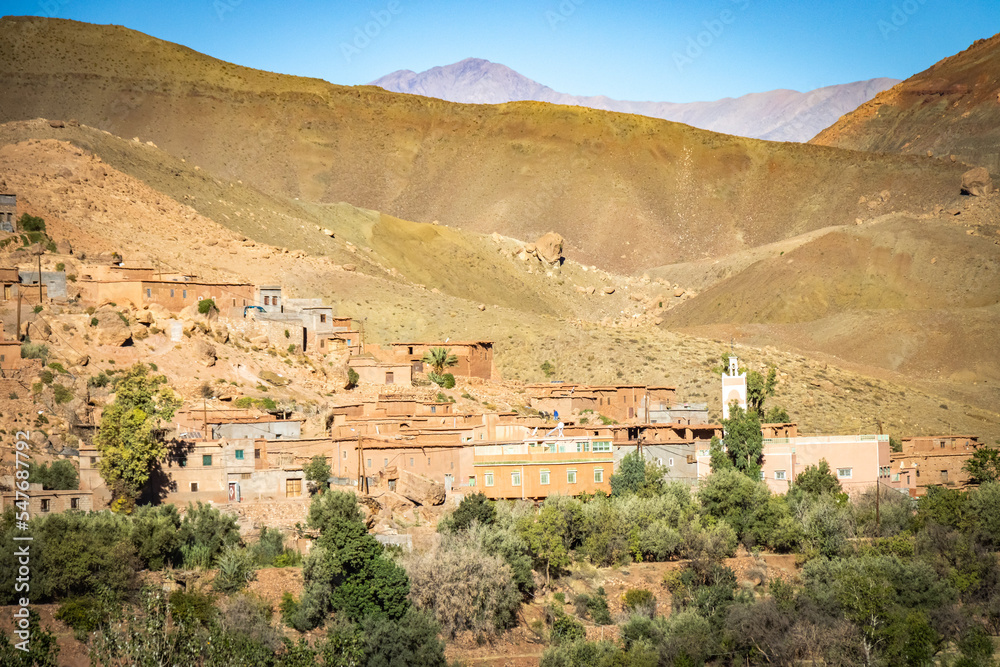 Col du Tichka moutain pass, high atlas mountains, morocco, north africa, mountains