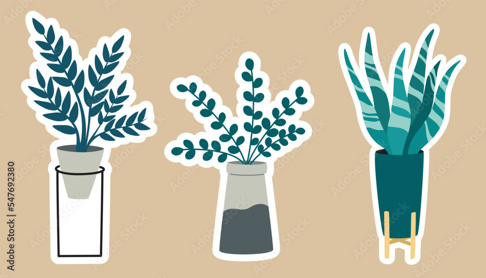 House plants stickers. Set of hygge tropical patee succulent plants stickers. Cozy lagom style collection of plants in cartoon style. Hand draw vector bundle. House plants stickers. Set of hygge tropical patee succulent plants stickers. Cozy lagom style collection of plants in cartoon style. Hand draw vector bundle.