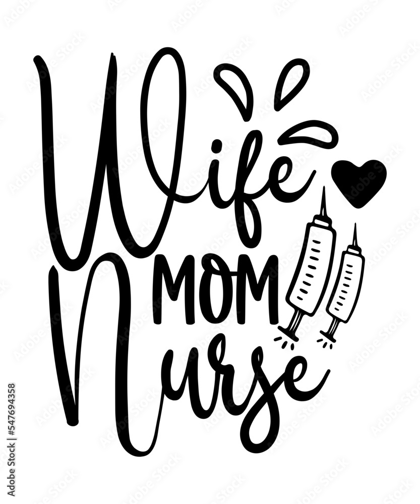 Nurse svg, Nurse Life svg, Nurse Gift, Nurse svg, Nurse flower svg