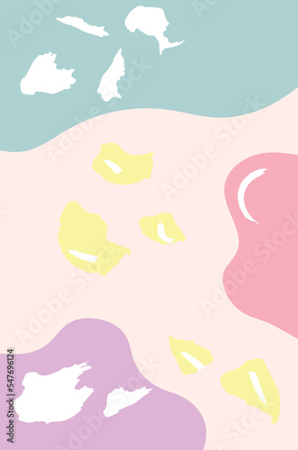 Abstract baby background