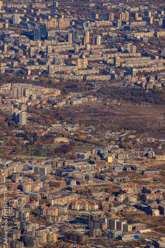 View of Sofia from Vitosha mountain. © Hristo
