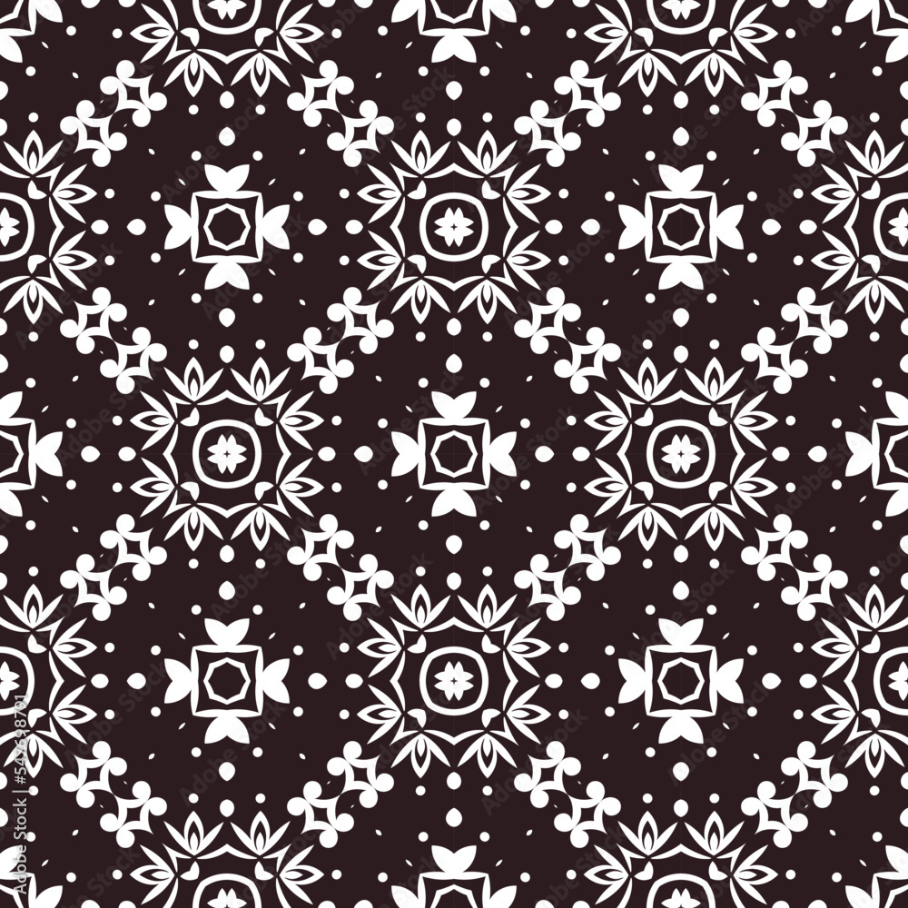 Abstract geometric pattern. A seamless background, vintage texture.