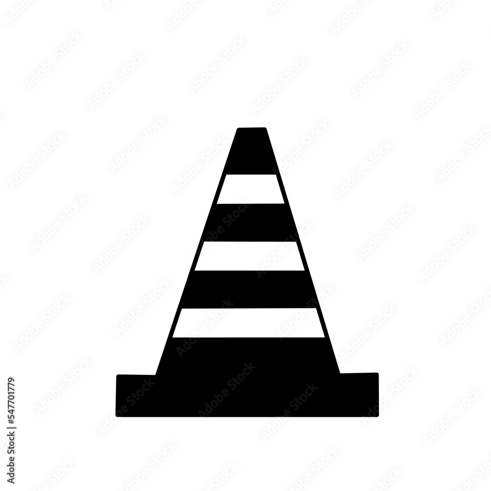 Traffic cone icon Traffic cone icon