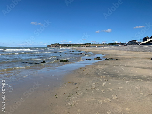 Une plage d  serte