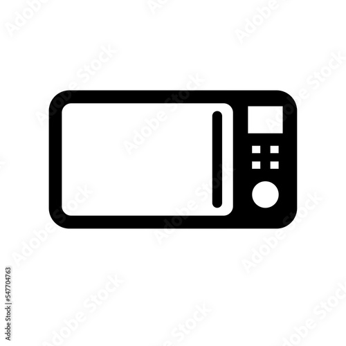 Microwave oven icon isolated on white background. Kitchen icon. microwave pictogram. Cooking icon close-up