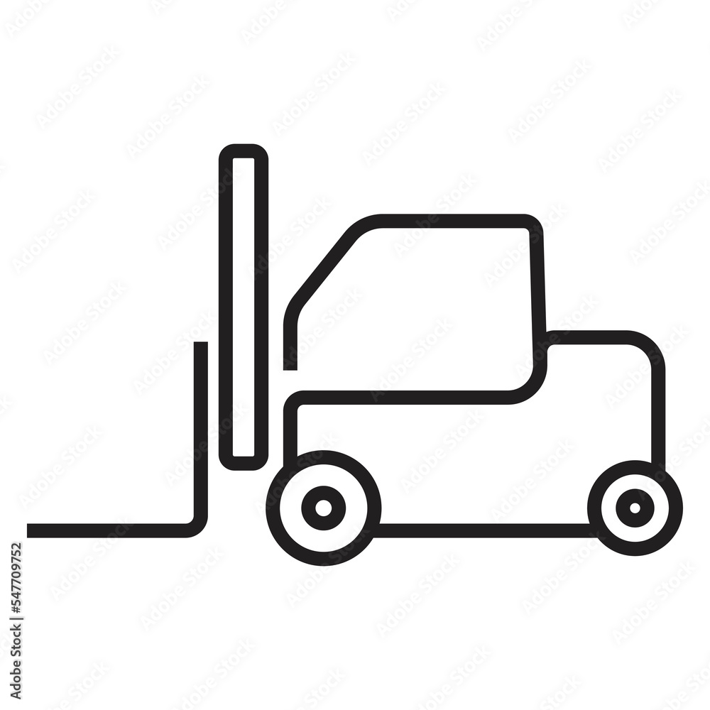 Warehouse equipment,  industrial safety equipment, logistic tool icon, logo, symbol vector illustration