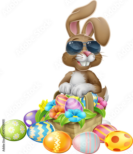 Cool Easter Bunny Rabbit Eg...