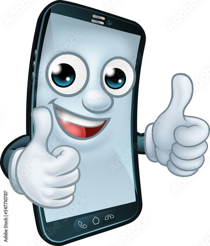 Mobile Phone Thumbs Up Cart...