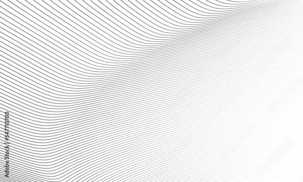 Vector Illustration of the gray pattern of lines abstract background. EPS10.