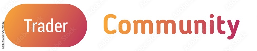 Trader Text Effect, editable, for a trader's profile cover Trader Text Effect, editable, for a trader's profile cover