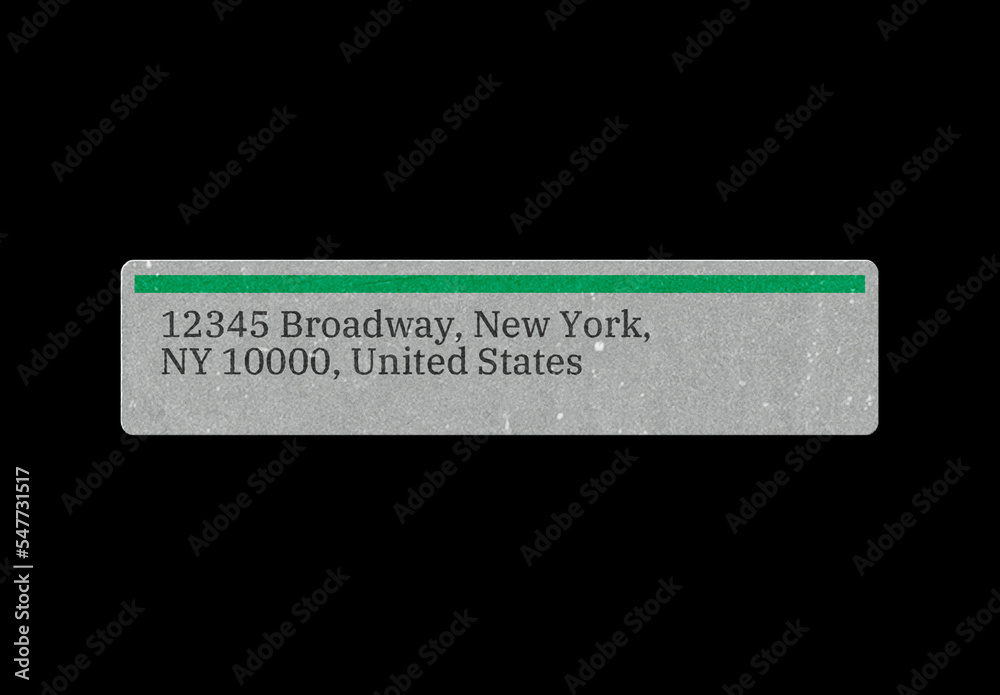 Rectangle Sticker Paper Texture Mockup Template Stock Template | Adobe ...
