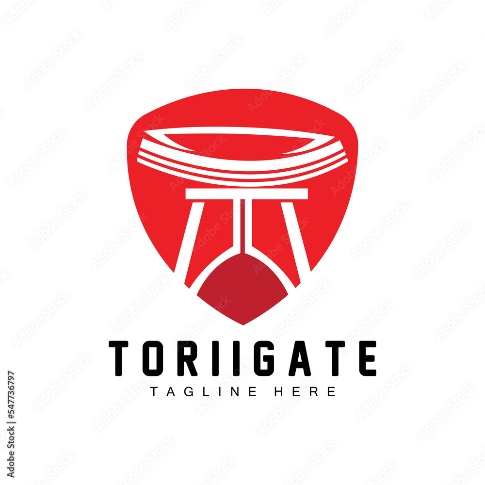 Torii Gate Logo, Japanese History Gate Icon Vector, Chinese Illustration, Wooden Design Company Brand Template Torii Gate Logo, Japanese History Gate Icon Vector, Chinese Illustration, Wooden Design Company Brand Template