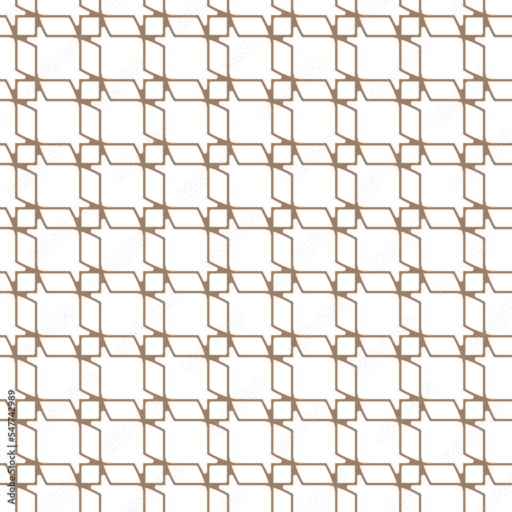 Golden seamless pattern on white background. Golden seamless pattern on white background.