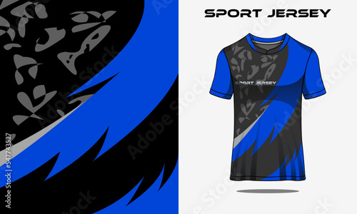 Tshirt sports abstrac texture footbal design for racing soccer gaming motocross gaming cycling.