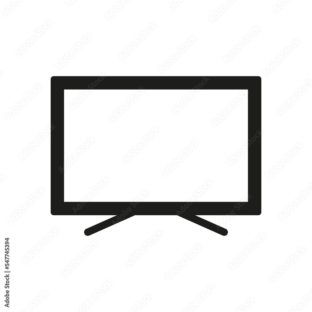 Smart TV Home Equipment. Television LED Display Glyph Pictogram. TV Set with Wide Monitor Silhouette Icon. LCD Electronic Technology Monitor Symbol. Isolated Vector Illustration Smart TV Home Equipment. Television LED Display Glyph Pictogram. TV Set with Wide Monitor Silhouette Icon. LCD Electronic Technology Monitor Symbol. Isolated Vector Illustration