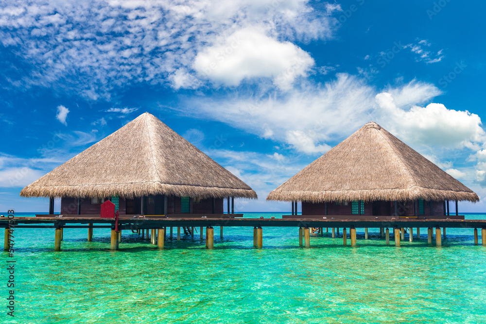 Water Villas (Bungalows) in the Maldives