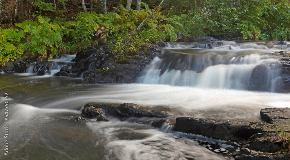 Fototapeta premium Small waterfall in Maine