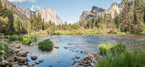 Yosemite Valley View, Californa, US photo