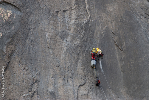 rock climbers, El Captain, California, US