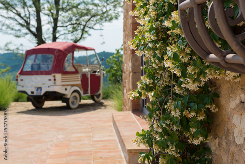 Scenes around the Castello di Casole in Tuscany, Italy. photo